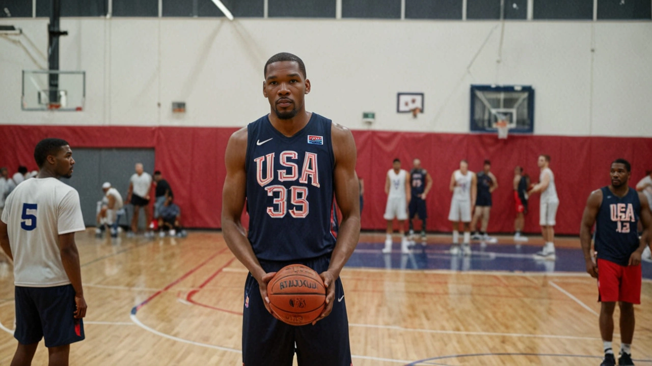 Kevin Durant Ausente em Jogo Amistoso EUA vs Canadá Devido a Lesão