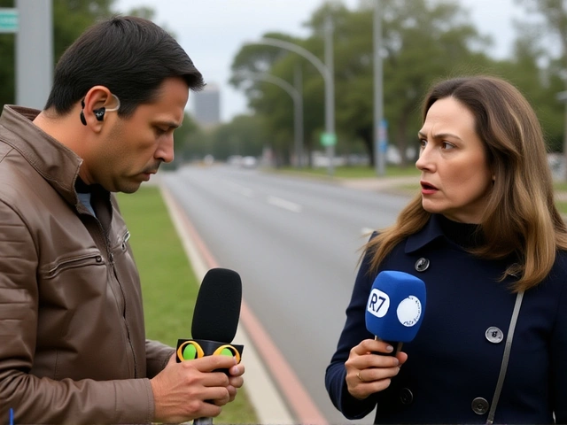Band e Record brigam ao vivo na cobertura desaparecimento em Alumínio