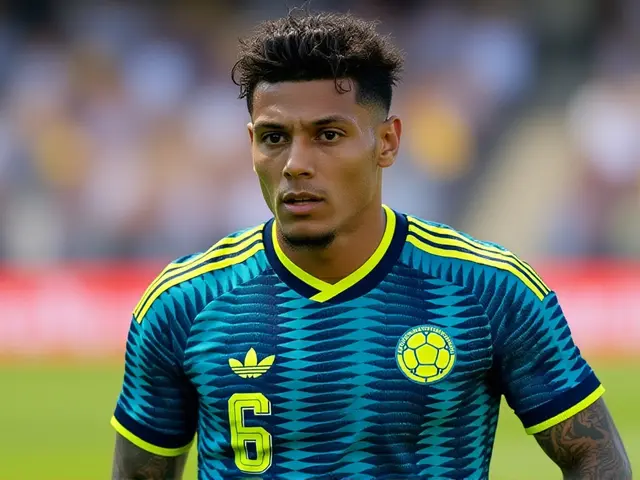 Por que Richard Ríos não jogou o início de Colômbia x RD Congo?